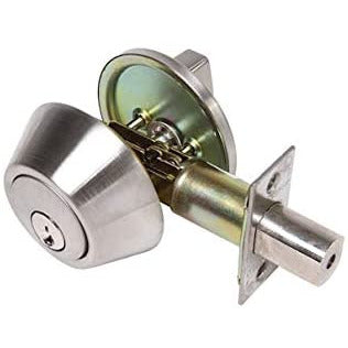 Single Cylinder Deadbolt (Satin Chrome)