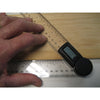Digital Protractor with Clear Plastic Rule 8-inch