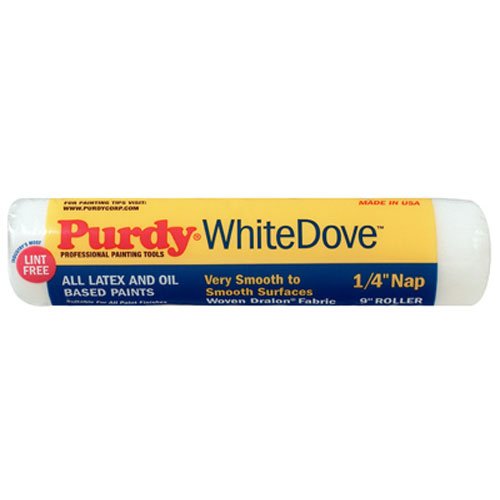 Purdy 144662091 White Dove Roller Cover, 9 inch x 1/4 inch nap