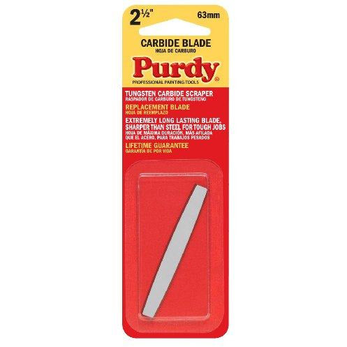 Purdy 144900235 Surface Prep Tool Premium Carbide Scraper Replacement Blades, 2-1/2 inch