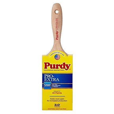 Purdy 144380730 Pro-Extra Sprig Flat Trim Paint Brush, 3 inch