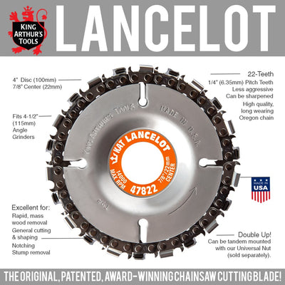 Lancelot 22 Tooth Disc 7/8"