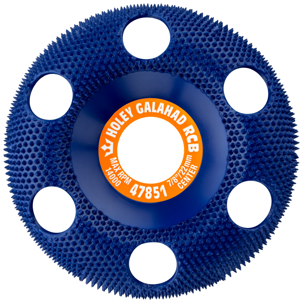 Holey Galahad Round Coarse Blue Disc
