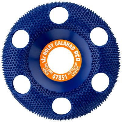 Holey Galahad Round Coarse Blue Disc