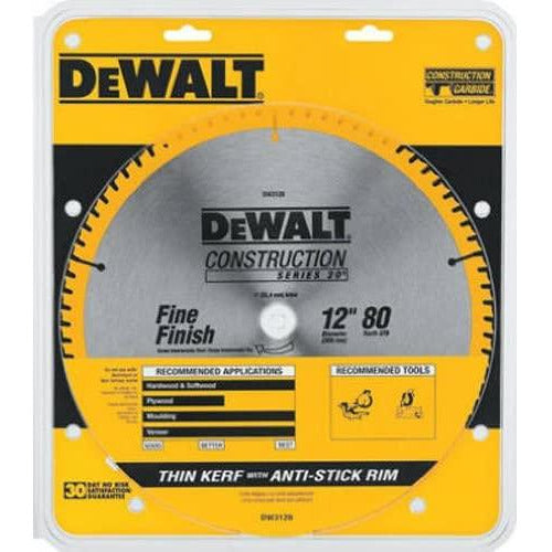 80 Tooth 12 in Crosscutting Blade DW3128