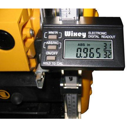 Portable Planer Readout