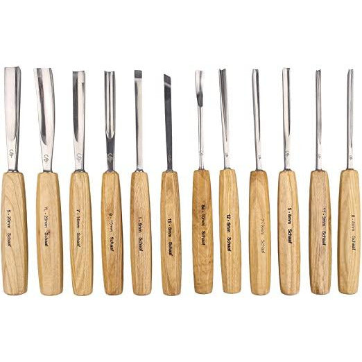 Gouge and Chisel Set 12-Piece