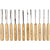 Gouge and Chisel Set 12-Piece
