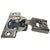 Compact Overlay Hinge Soft Close 1/2 in (50-Pack)