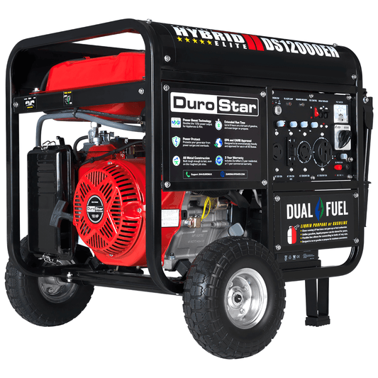 DuroStar 12,000-Watt 18-HP Portable Hybrid Gas Propane Generator