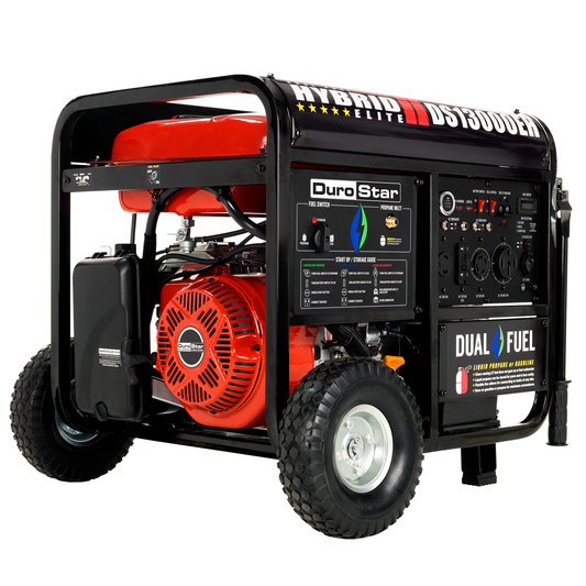 DuroStar 13,000-Watt Portable Hybrid Gas Propane Generator