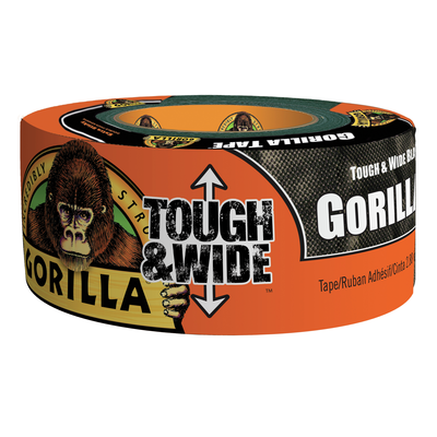 Black Gorilla Tape Tough & Wide 2.88" x 30yd.