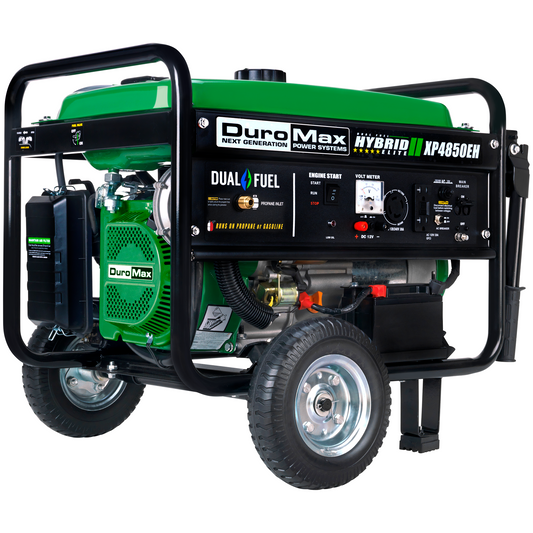 DuroMax 4,850-Watt Dual Fuel Hybrid Generator w/ Electric Start